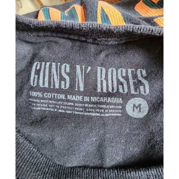 Guns N Roses Las Vegas 2016 Band T-Shirt 2 Sides Black Size Medium Rock - Picture 5 of 5